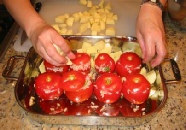 tomato stuffed with rice 11